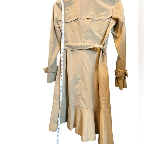Prich Tan Belted Trench Coat Women's Size 160/84A - Picture 9 of 16